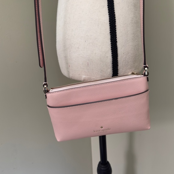 NWOT, Kate Spade Pink Crossbody Bag with thin wallet/card holder - Picture 1 of 9